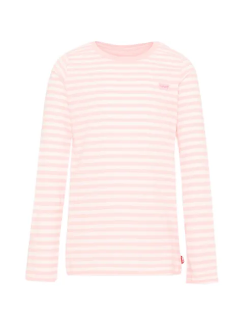 Levi's Kids striped long-sleeve T-shirt