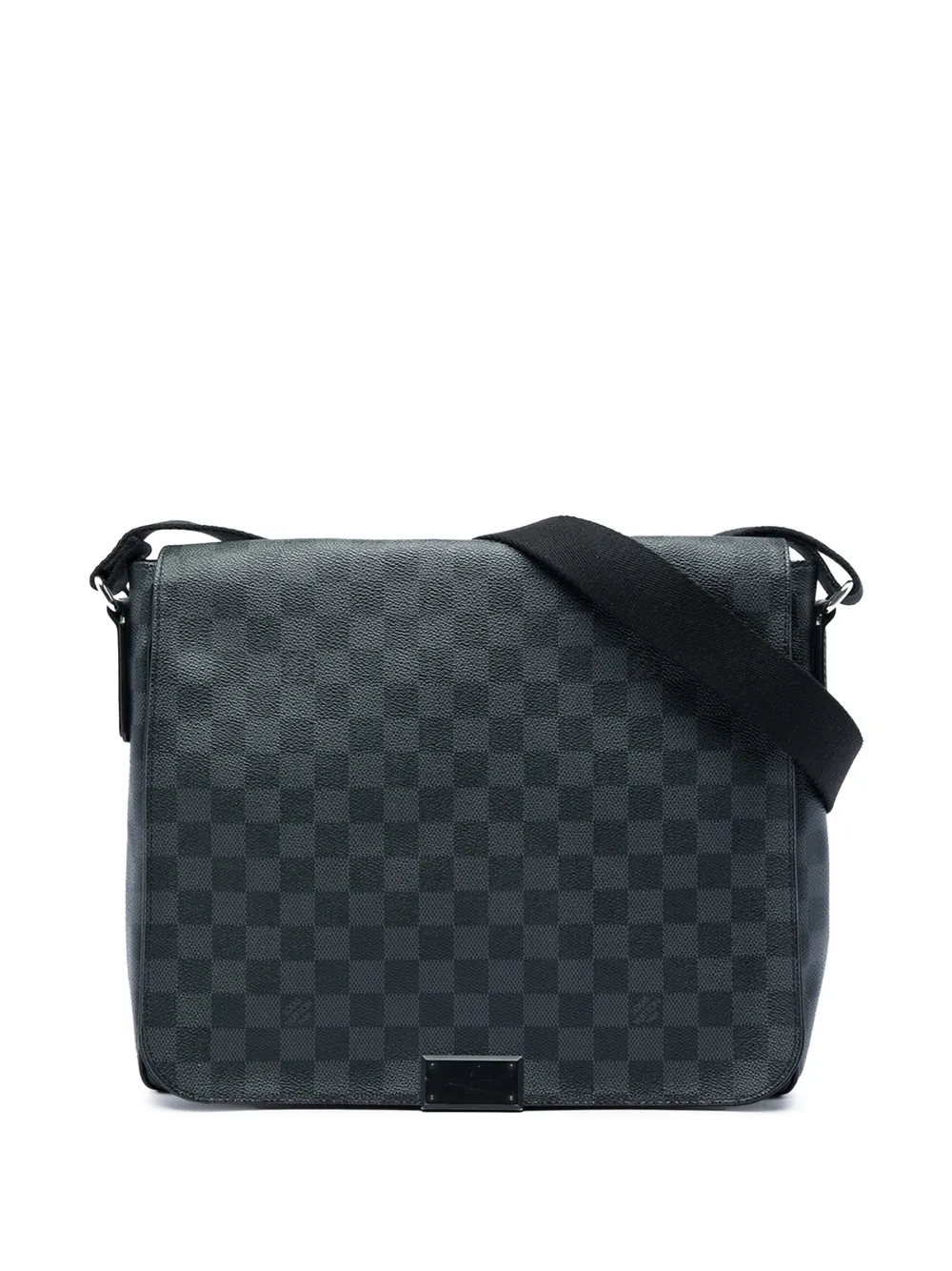 Louis Vuitton Pre-Owned 2013 Damier Graphite District PM crossbody bag - Nero