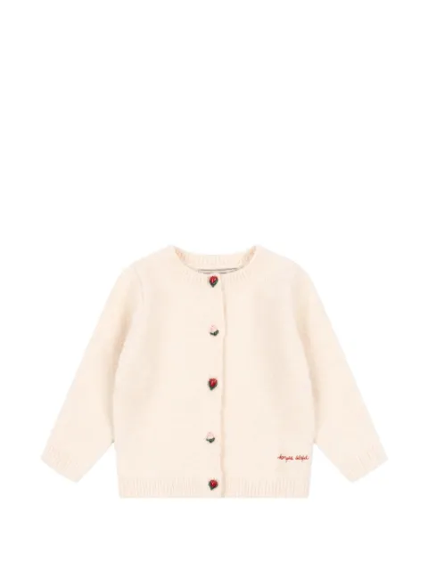 Konges Sløjd Fleuri floral-button cardigan