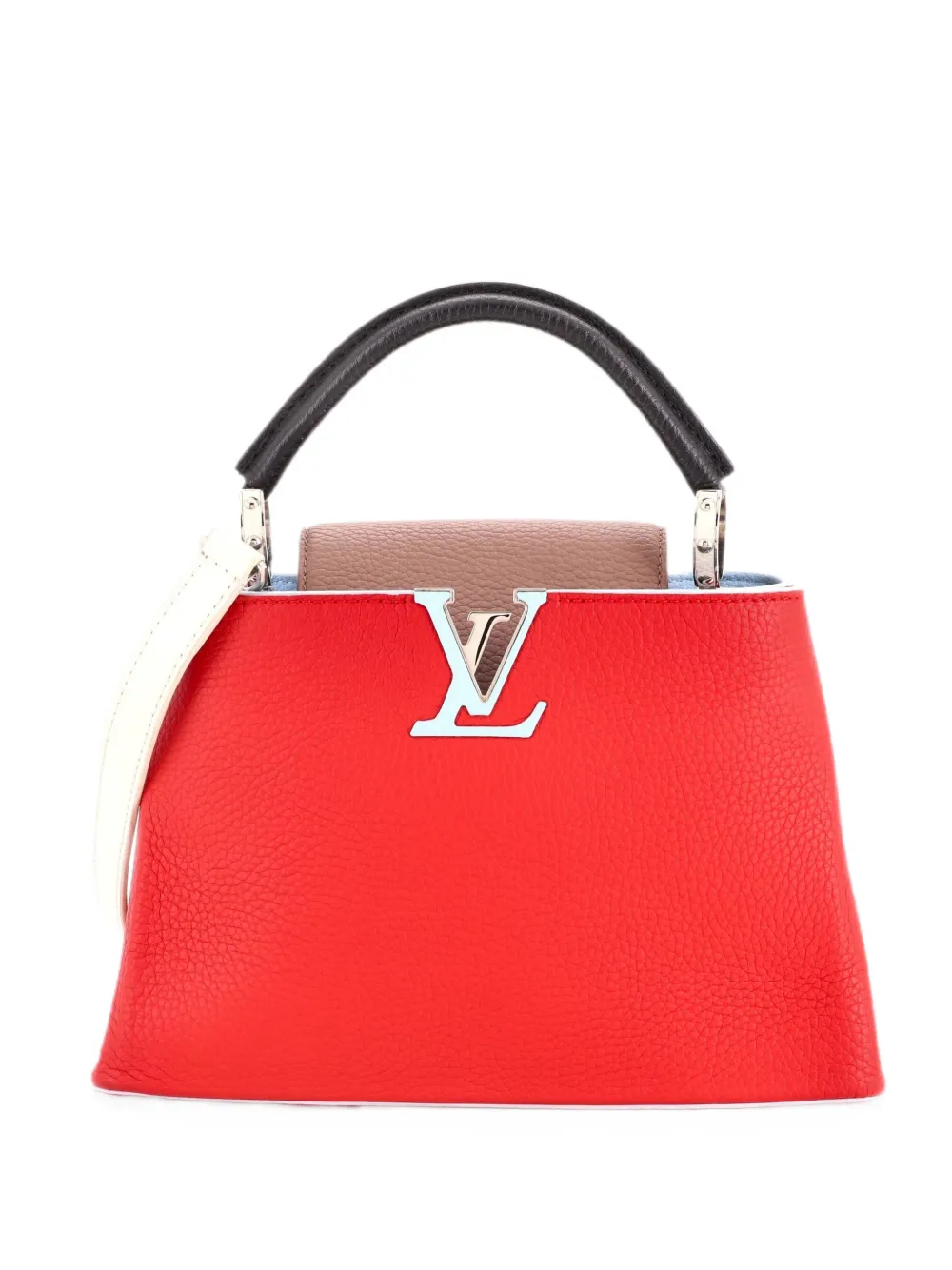Louis Vuitton Pre-Owned Capucines Bag Leather BB satchel - Marrone