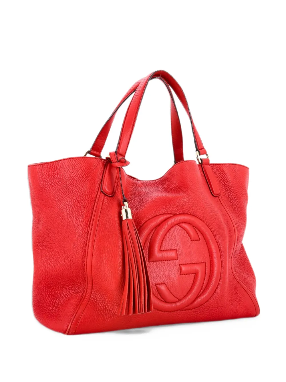 Gucci Pre-Owned Soho Leather Medium shoulder bag - Rosso
