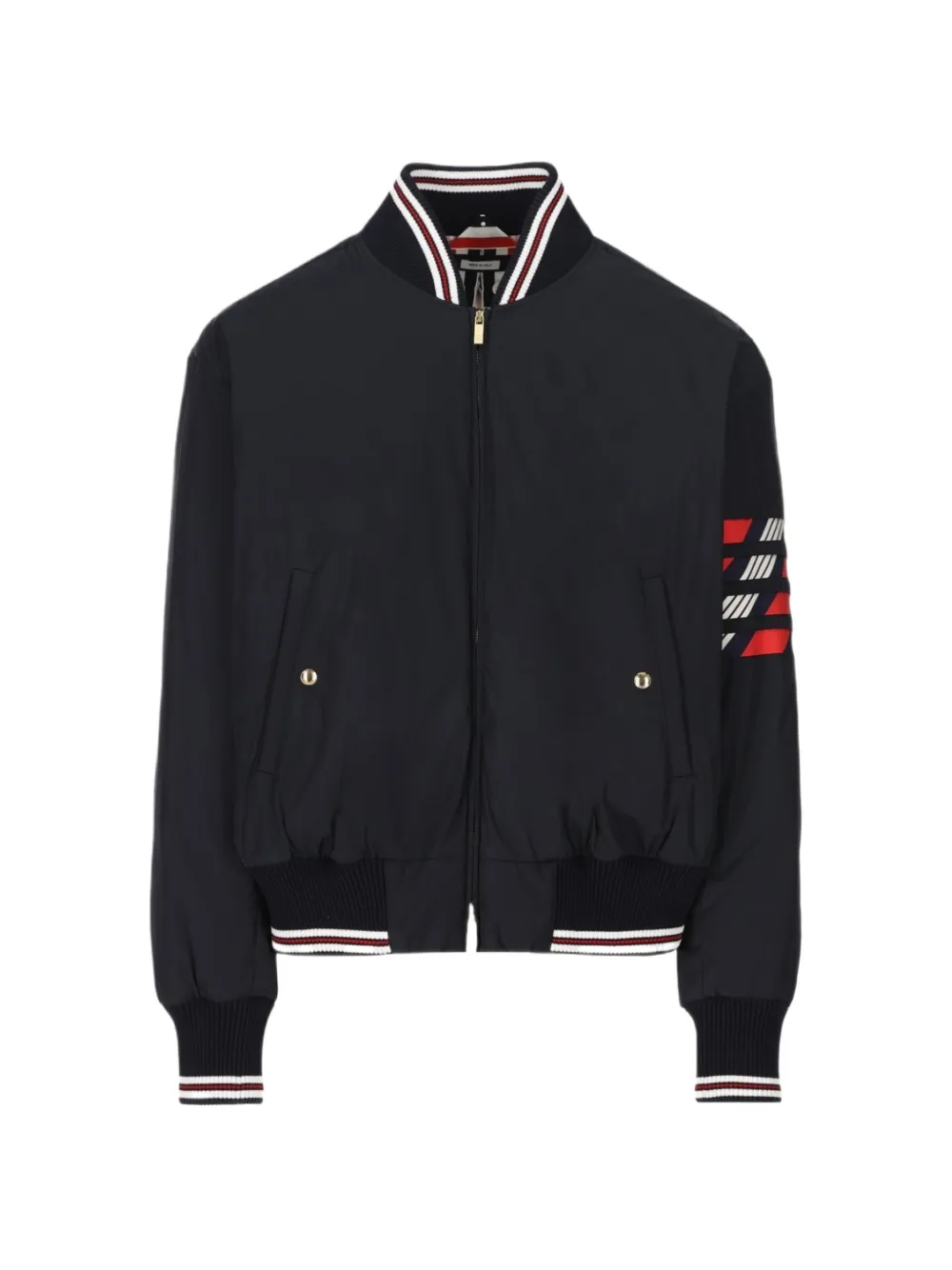 Thom Browne zip-up bomber jacket | Black | Image 1
