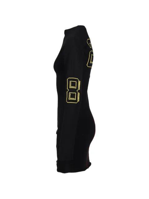 Ottolinger jacquard-knit mini dress