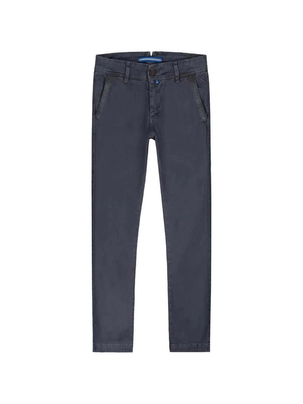 Scapa logo-embroidered slim-fit trousers - Gris Scapa logo-embroidered slim-fit trousers - Gris