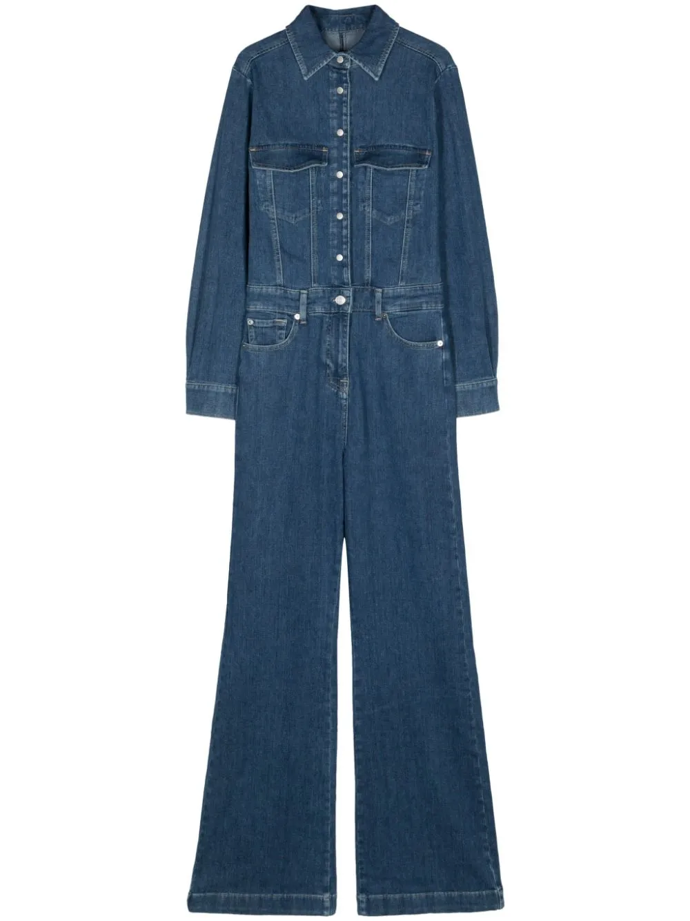 7 for all mankind denim jumpsuit online