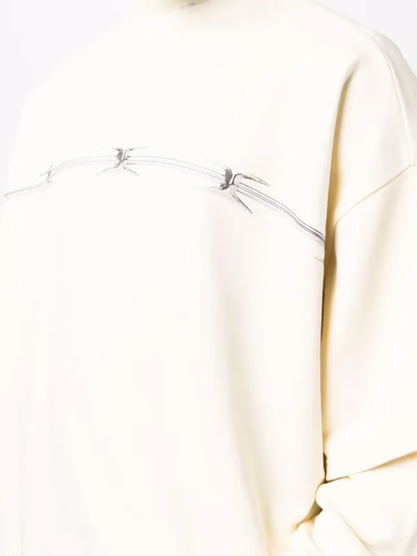 barbed wire print jumper A BETTER MISTAKE