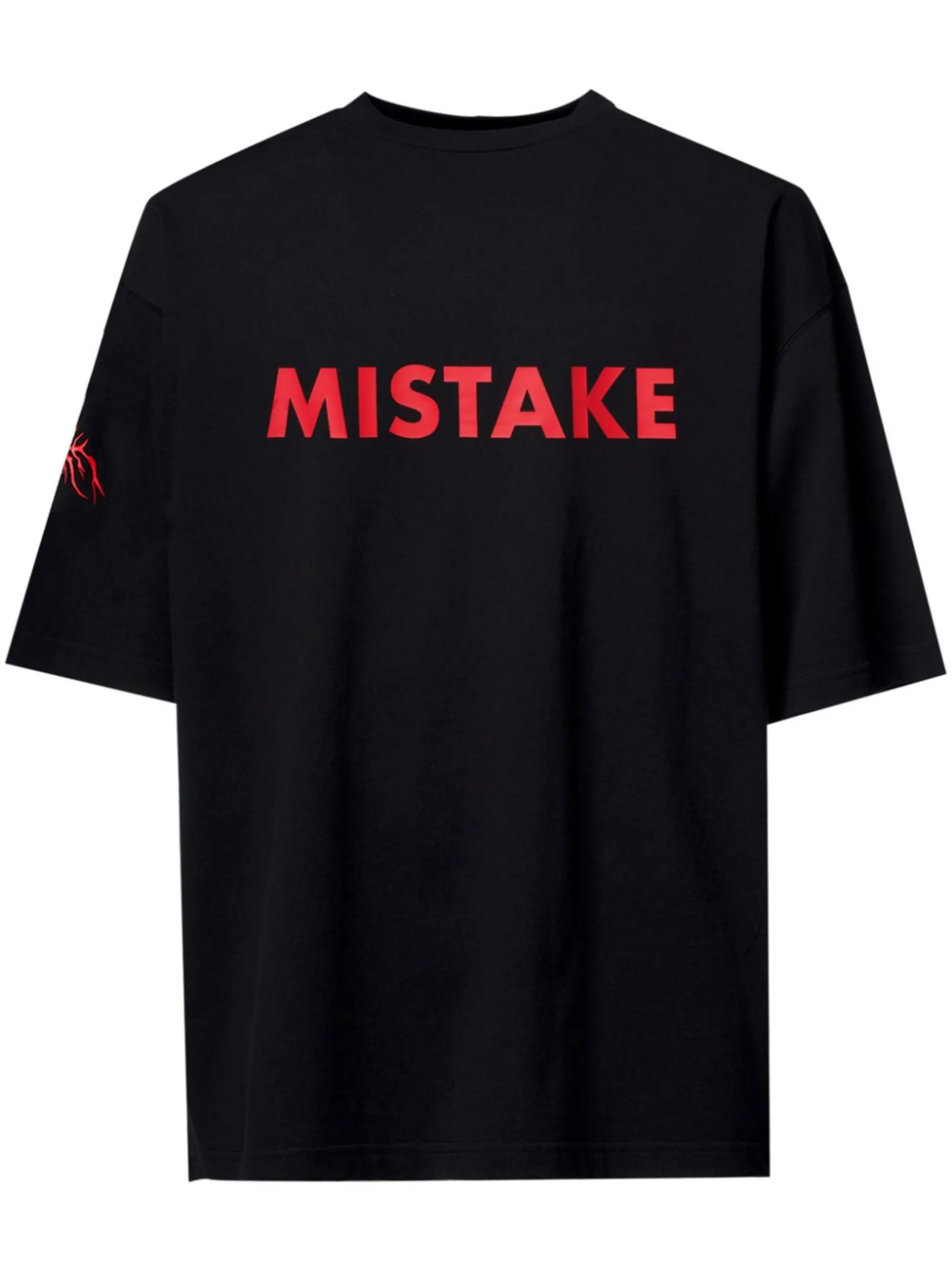 A BETTER MISTAKE Rave-print organic cotton T-shirt | Eraldo.com FR