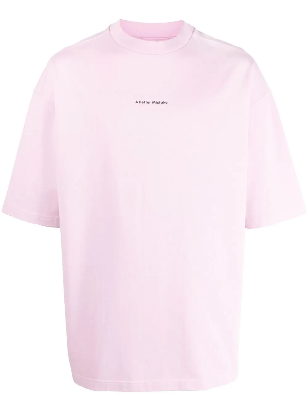 round neck T-shirt | A BETTER MISTAKE 