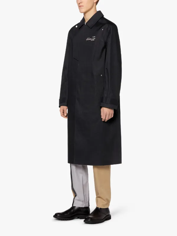 A-COLD-WALL* Black Bonded Cotton Coat