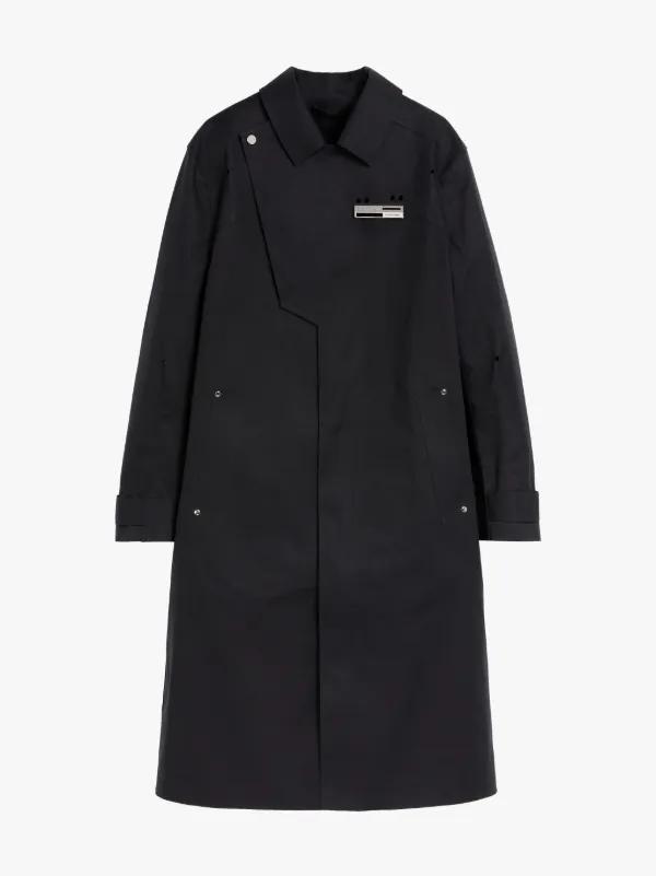 A-COLD-WALL* Black Bonded Cotton Coat