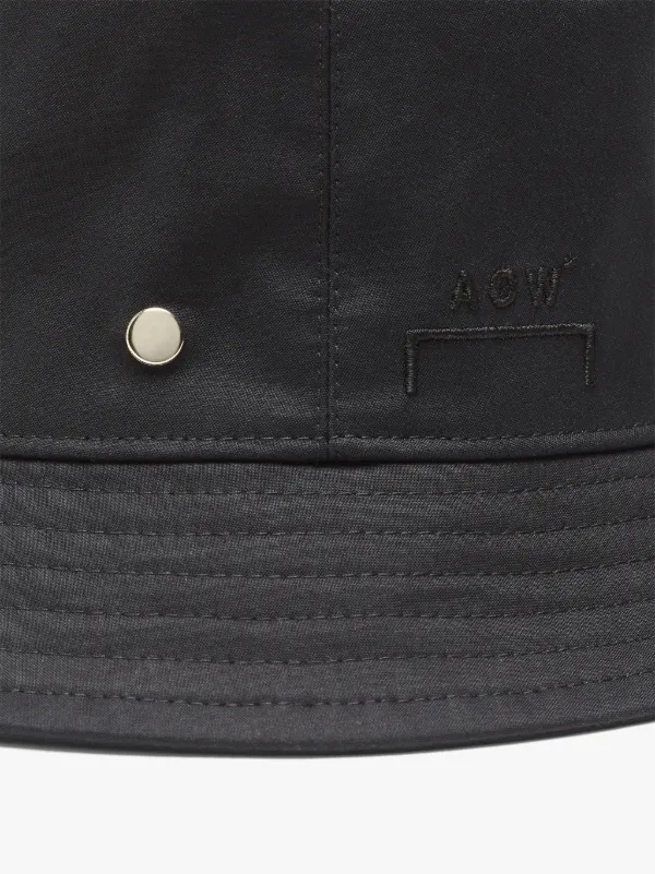 A-COLD-WALL* Black RAINTEC Cotton Bucket Hat