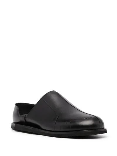 Geometric leather loafers | A-COLD-WALL* | Eraldo.com