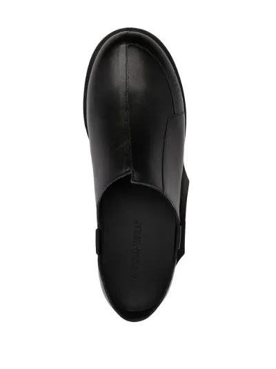 Geometric leather loafers | A-COLD-WALL* | Eraldo.com