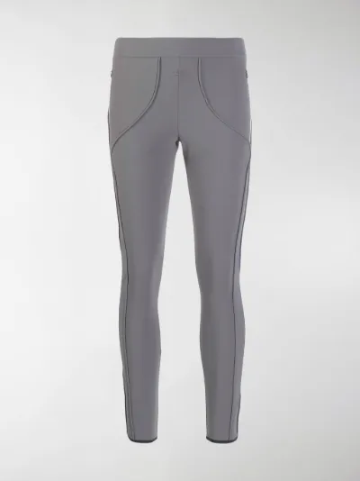 A-COLD-WALL* Leggins con cuciture a contrasto grigio | MODES