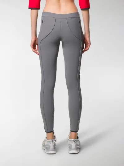 A-COLD-WALL* Leggins con cuciture a contrasto grigio | MODES
