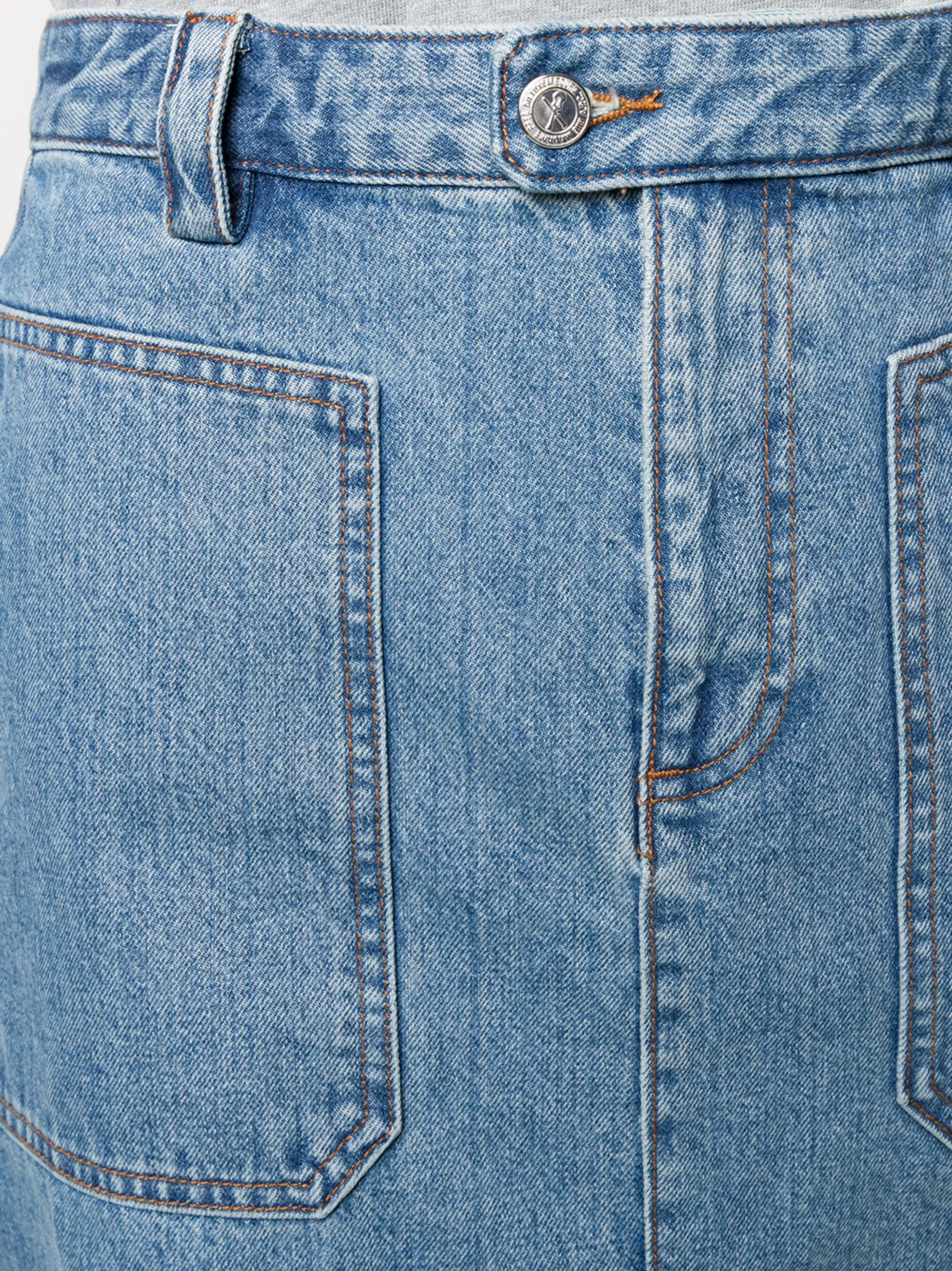 A.P.C. A-line denim skirt | Eraldo.com HM