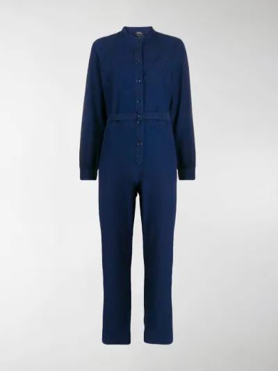 belted boiler suit