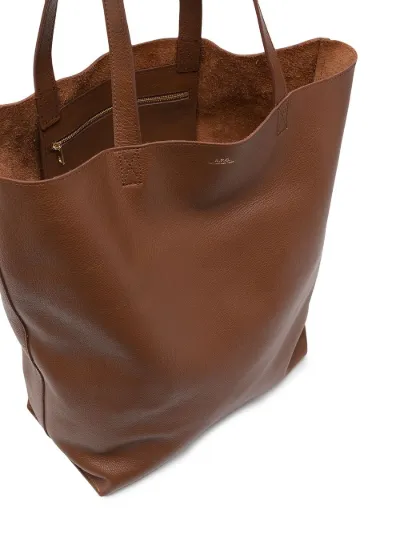 apc leather tote
