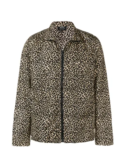 apc leopard jacket