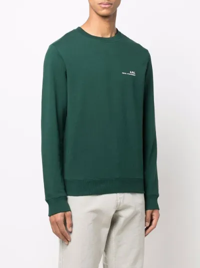 champion triple c logo crew neck sweatshirt