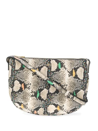 snake skin cross body