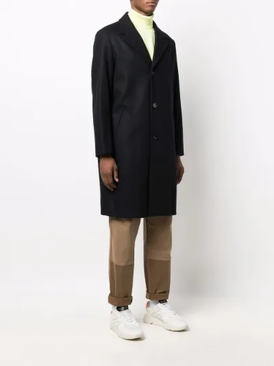 apc navy coat