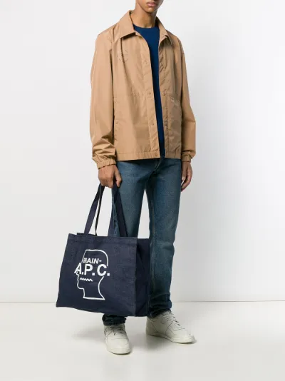 Apc brain dead online tote bag