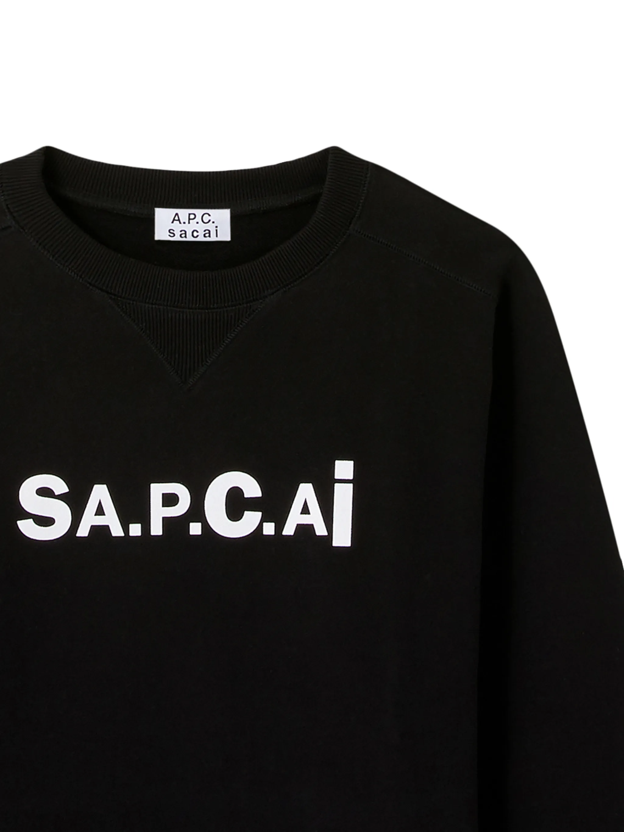 A.P.C. x Sacai logo-print sweatshirt | Eraldo.com TH