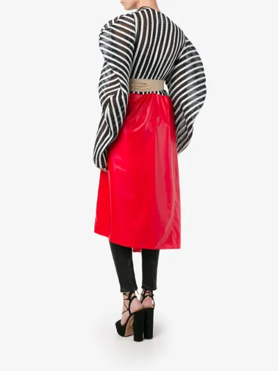 structured wrap dress