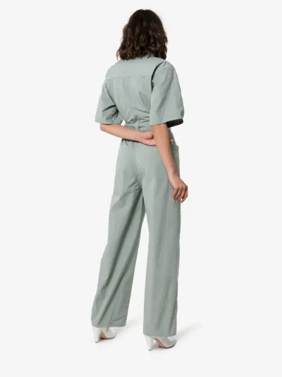 cotton utility jumpsuit