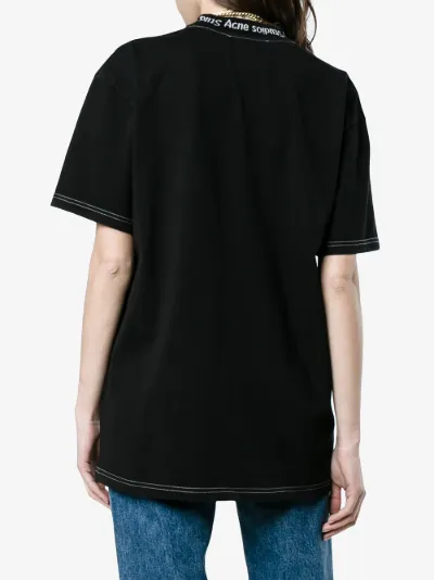 acne studios collar tee