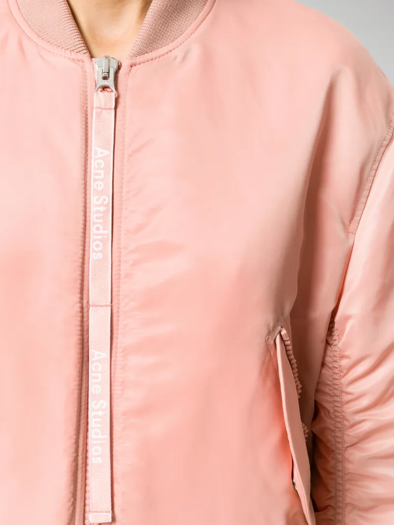 acne studios pink bomber jacket