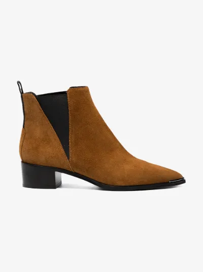 acne studios jensen suede ankle boots