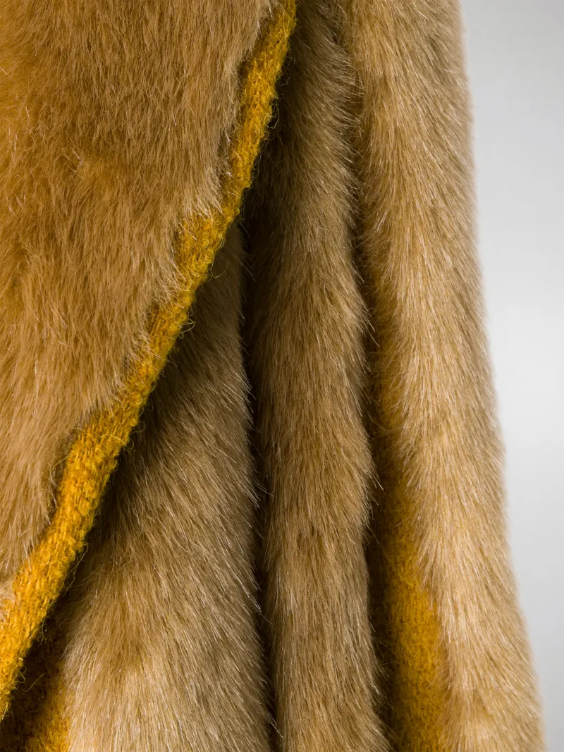 acne studios faux fur coat