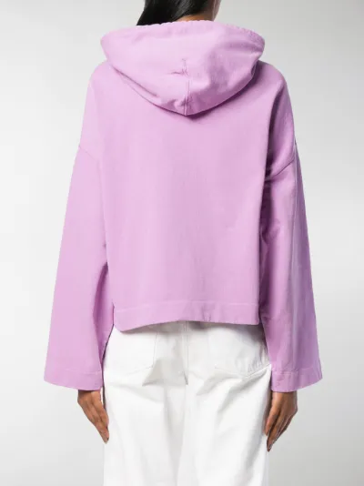 Acne Studios Felpa con cappuccio rosa | MODES