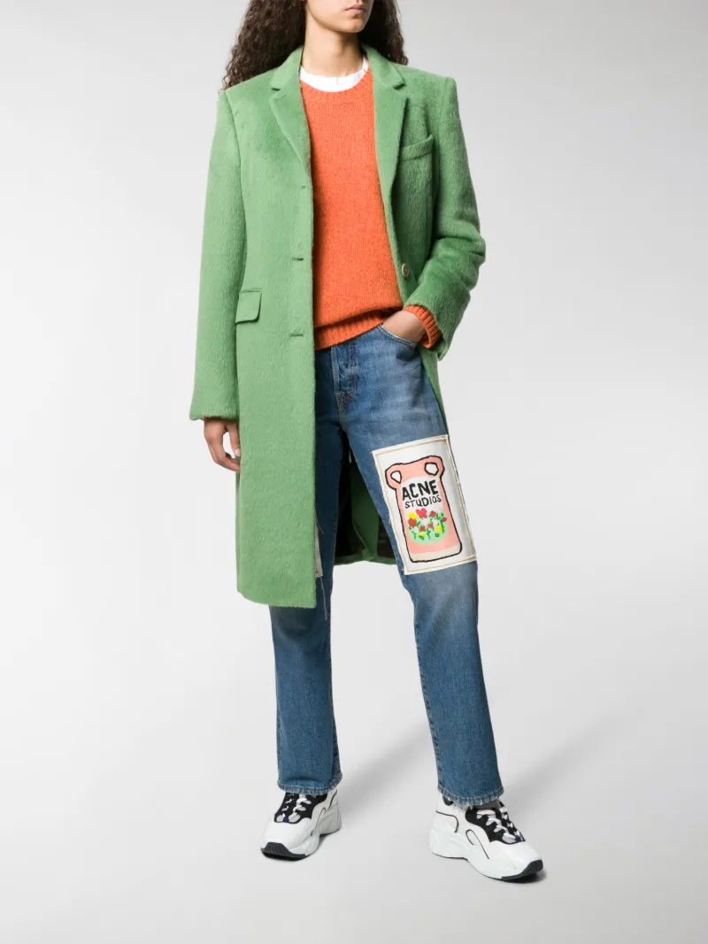 acne green coat
