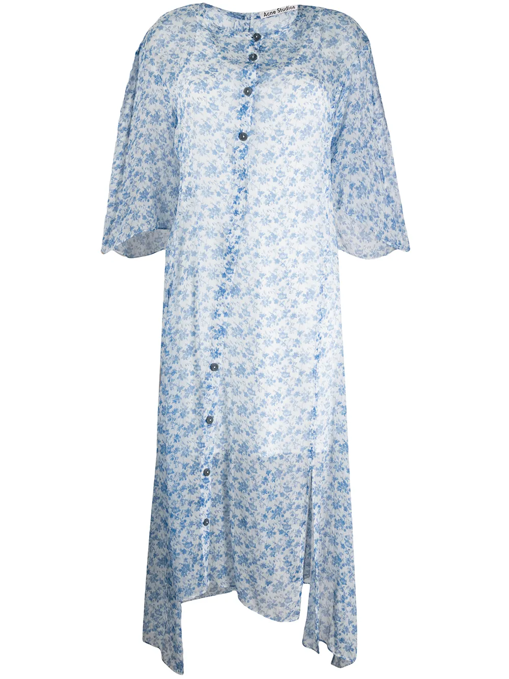 floral print chiffon dress Acne Studios Eraldo LT