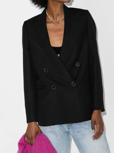 acne studios black blazer
