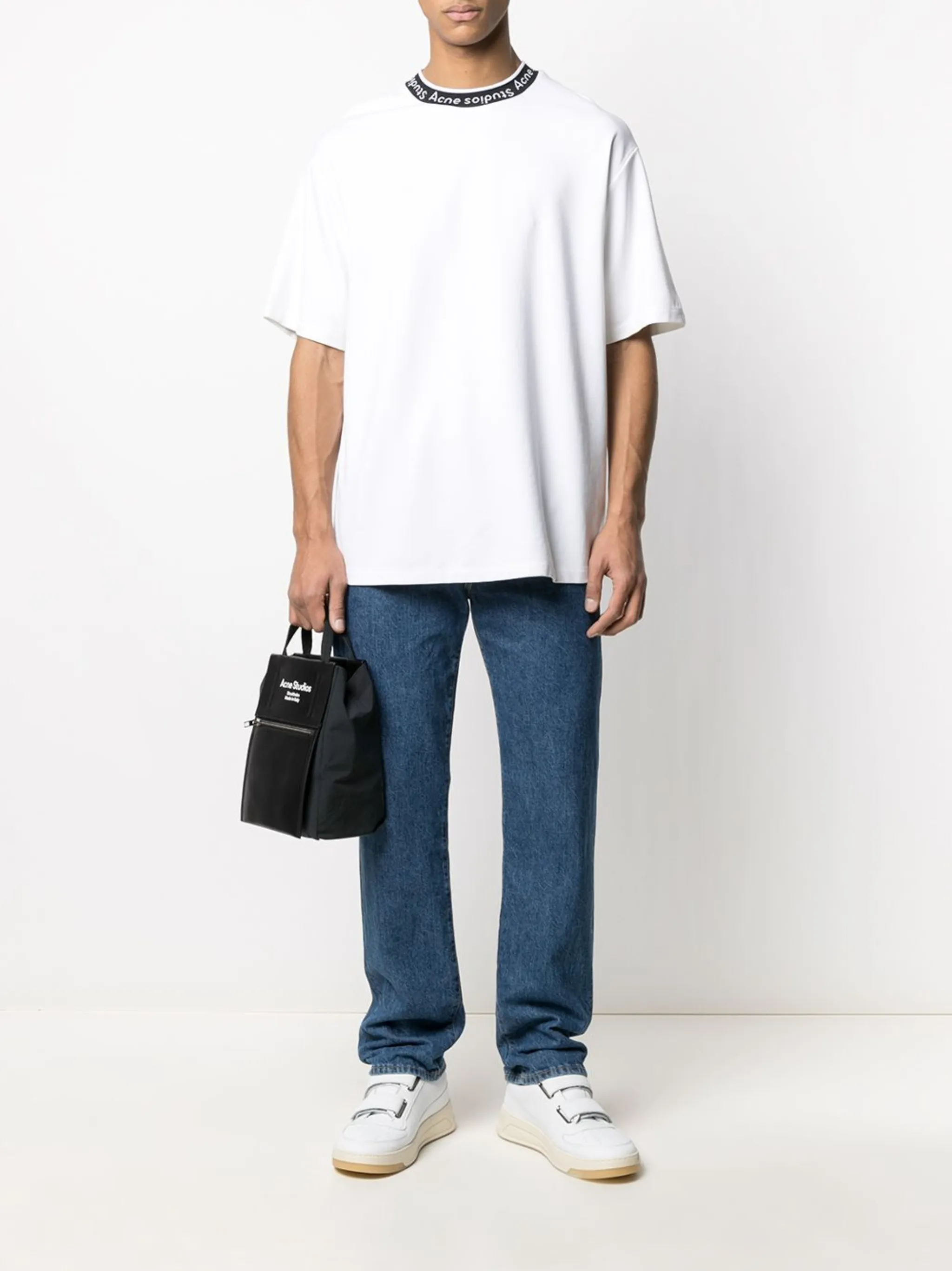 Acne Studios logo-neckline T-shirt | Eraldo.com HR Acne Studios logo-neckline T-shirt | Eraldo.com HR