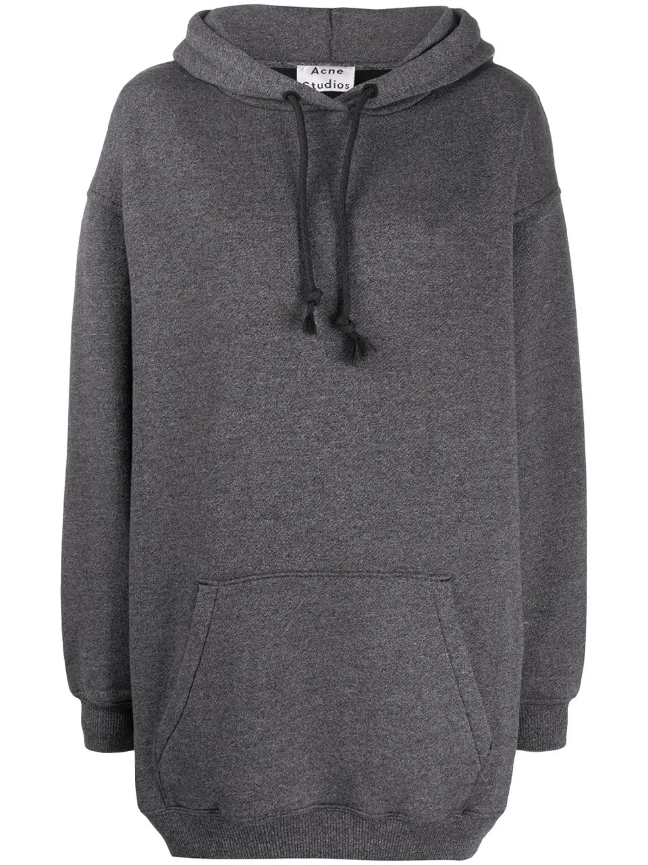 acne studios receipt hoodie