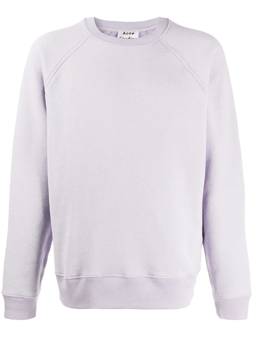 Acne studios raglan hot sale sleeve shirt pink