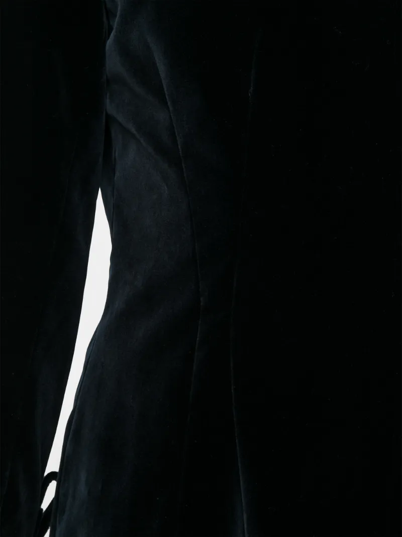 acne velvet dress