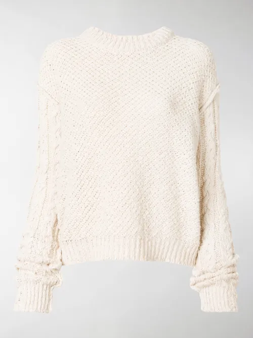 Acne Studios - Maglione con lavorazione a coste