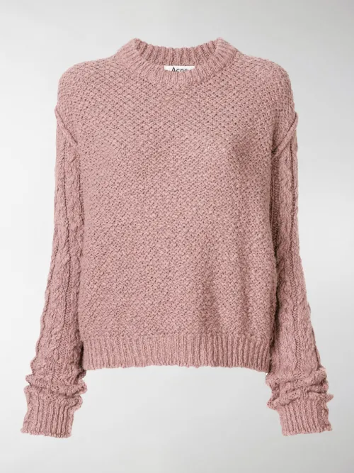 Acne Studios - Maglione con lavorazione a coste