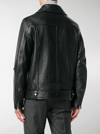 acne studios nate leather jacket