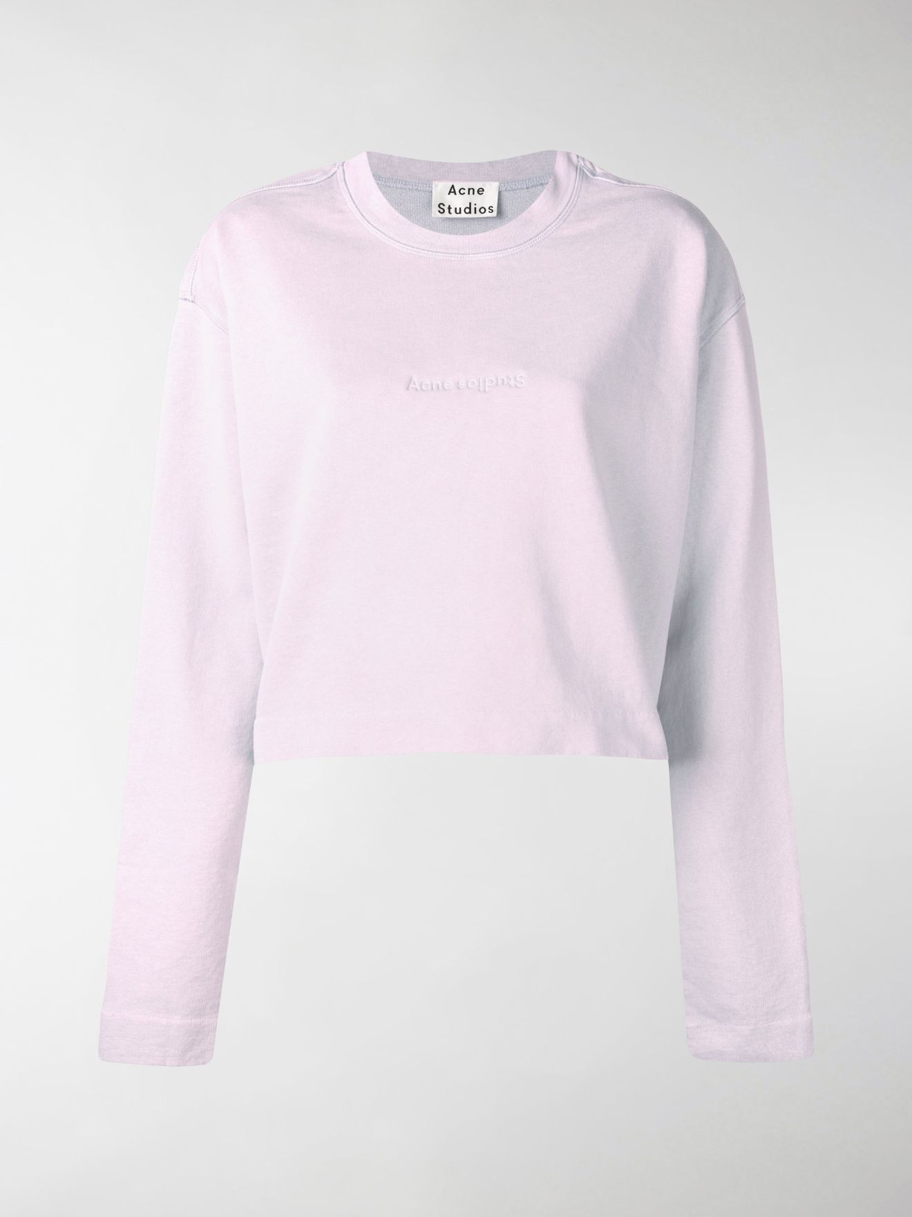 acne cropped sweatshirt