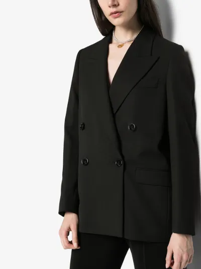 acne studios black blazer