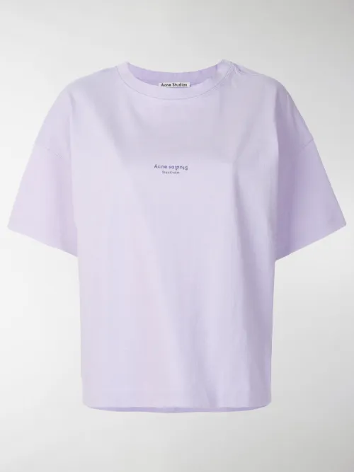 Acne Studios - oversized logo T-shirt