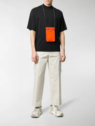 acne mock neck t shirt