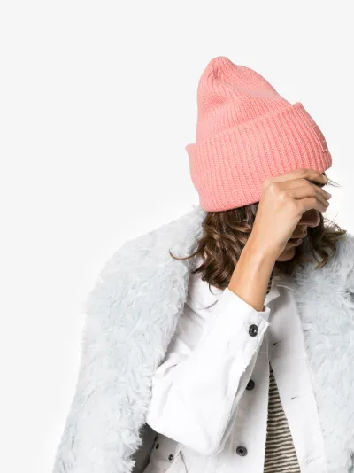 acne studios pink hat